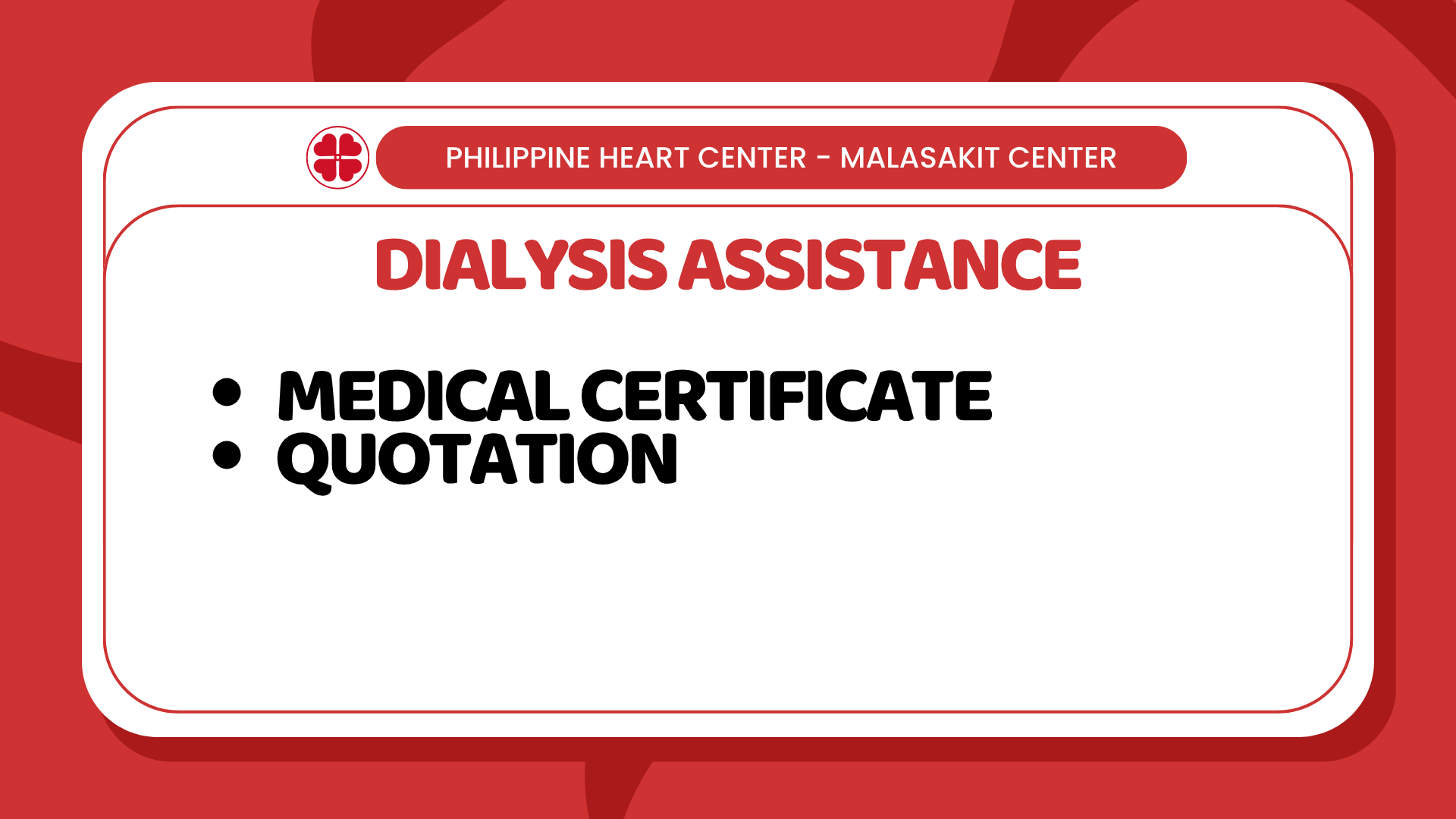 Dialysis Assistance