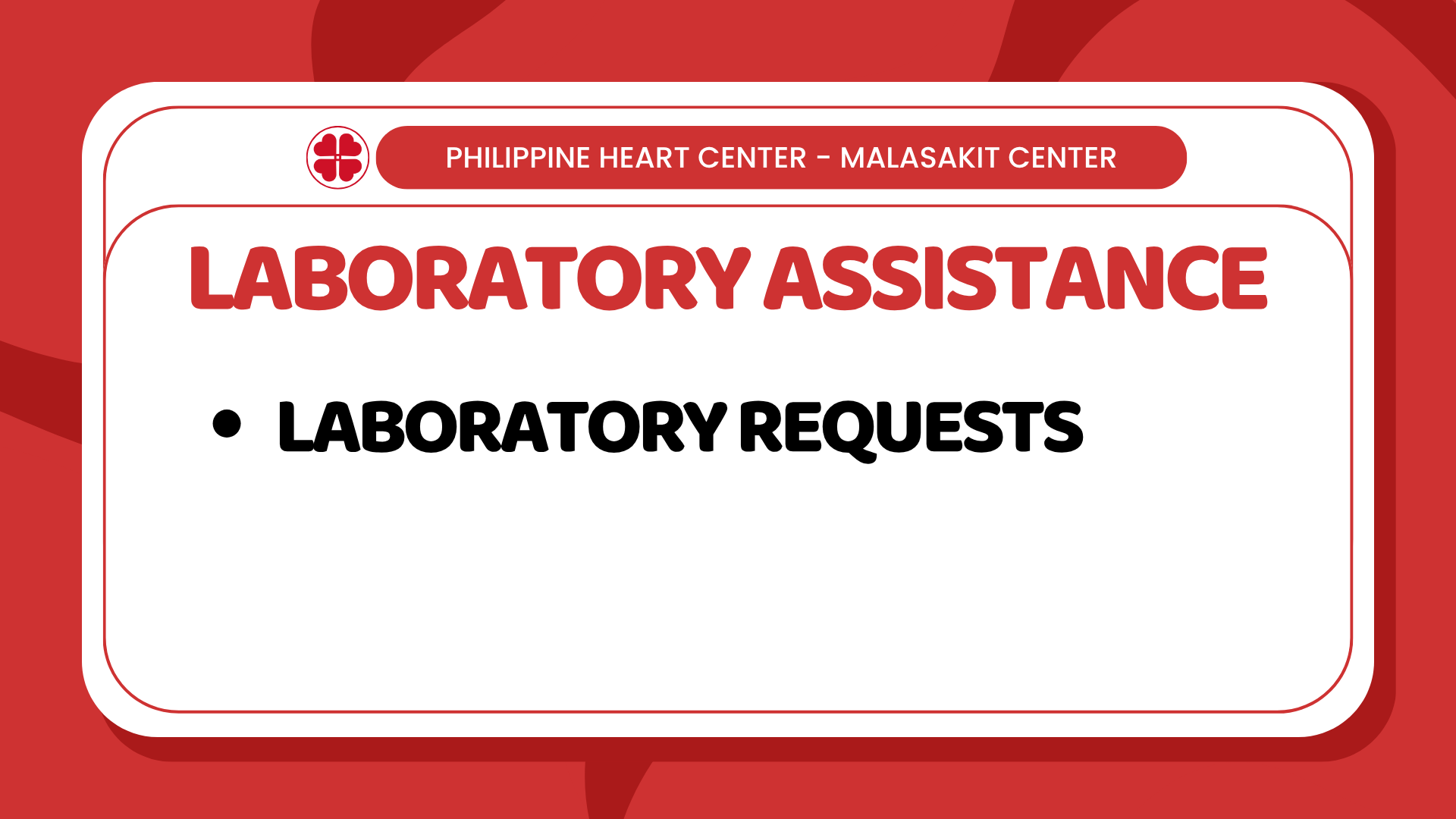 Laboratory Assistance
